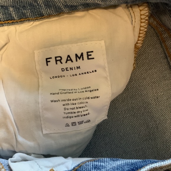 FRAME Le Boy light wash size 25 - Picture 5 of 6